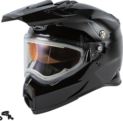 [Color:::Black] GMAX AT-21S Adventure Dual Sport Helmet w/ Electric Shield