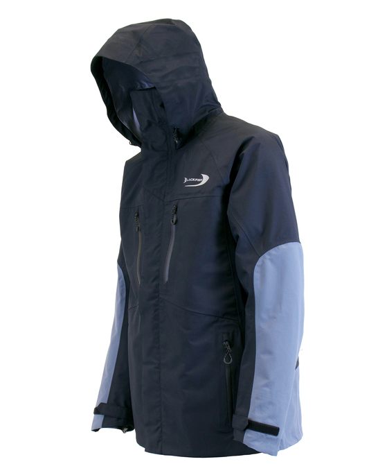 BlackFish Endure Rain Parka - Black / Charcoal / Black