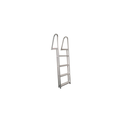 Extreme Max Aluminum Pontoon Dock Ladder - 4 Step
