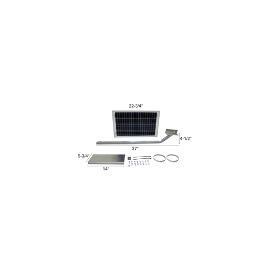 Extreme Max Solar Battery Charging System - 24V