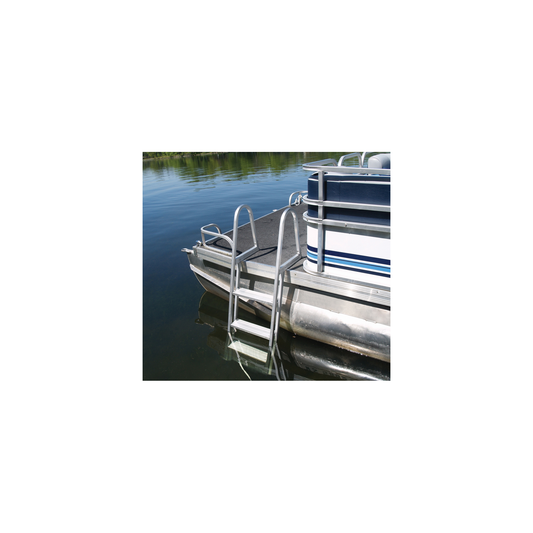 Extreme Max Aluminum Pontoon Dock Ladder - 5 Step