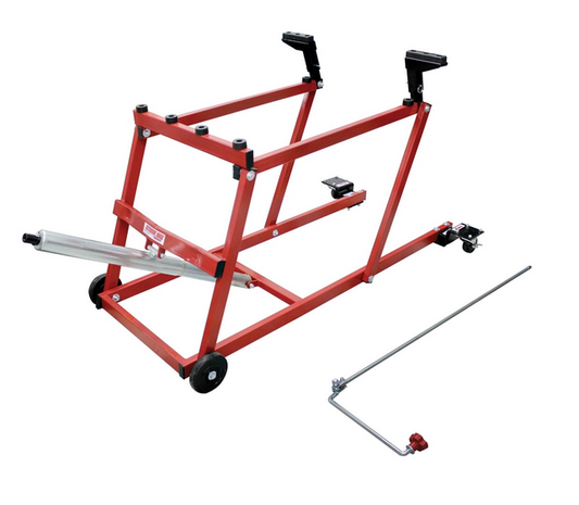 Extreme Max 5800.1066 Pro-Series Snowmobile Lift with Wheel Kit - 1000 lbs. Capacity