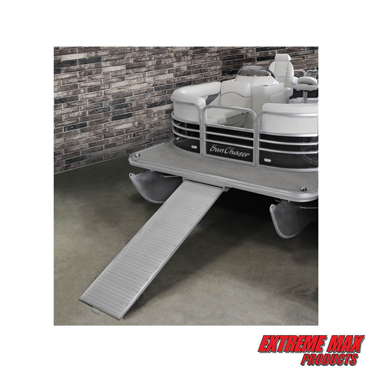Extreme Max Heavy-Duty Aluminum Pontoon Boat Ramp - 3005.3849