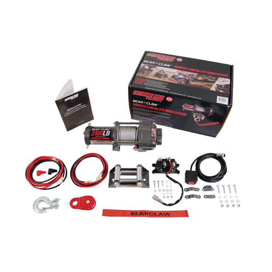 Extreme Max Bear Claw ATV Winch - 3100 lbs.