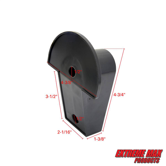Extreme Max Minimalist Wall-Mount Helmet Hanger