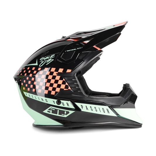 509 Youth Tactical 2.0 Offroad Helmet - Speedsta Coral