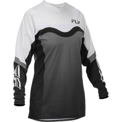 [Color:::Grey / Black / White] Fly Women's F-16 Jersey