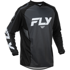 [Color:::Black / White] FLY Racing F-16 Jersey