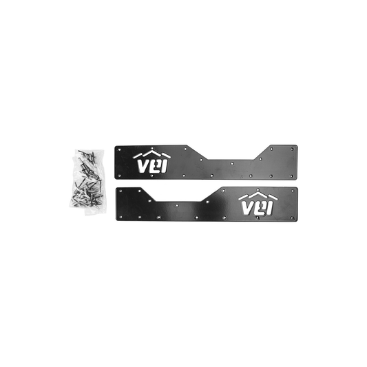 VE Rail Brace Kit Black - ALPHA RAIL BRACE BLA