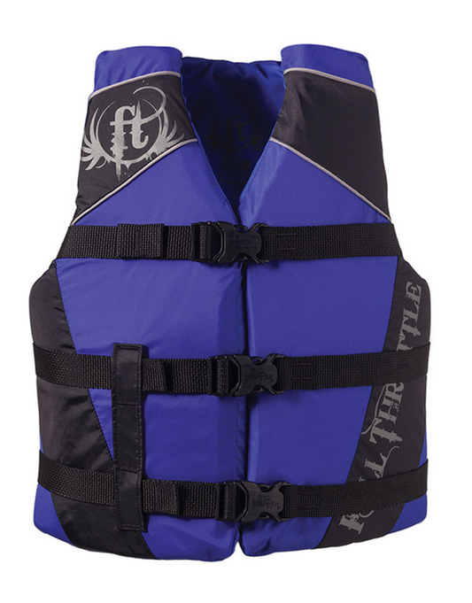 FULL THROTTLE YOUTH NYLON WATER SPORTS VEST - BLUE (3005.6526)