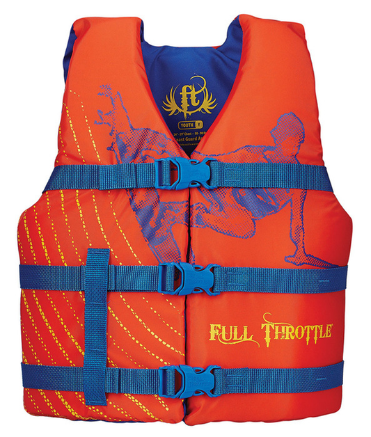 FULL THROTTLE YOUTH CHARACTER VEST - ORANGE (3005.6722)