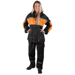 [Color:::Black / Orange] Fulmer Womens 452 Legacy Rain Suit