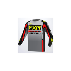 [Color:::Grey-Black-Hi Vis] FXR Clutch Pro MX Jersey