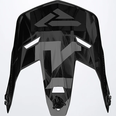 [Color:::Black Ops] FXR Clutch Smoke Helmet Replacement Peak