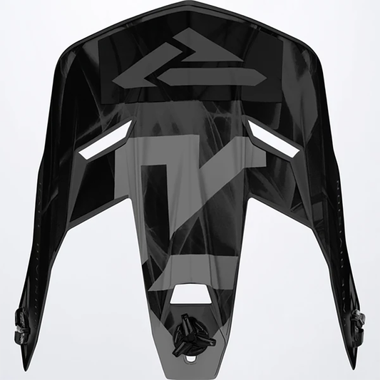  FXR Clutch Smoke Helmet Replacement Peak