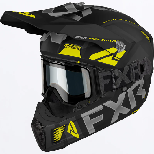  FXR Clutch Cold Stop QRS Helmet