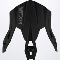 [Color:::Black] FXR Helium Prime Helmet Replacement Peak
