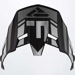 [Color:::Titanium] FXR Maverick Modular Team Helmet Replacement Peak