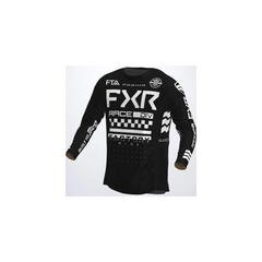 [Color:::Black] FXR Youth Podium MX Jersey