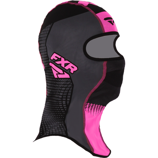 FXR Shredder Thermal Balaclava Black / E.Pink