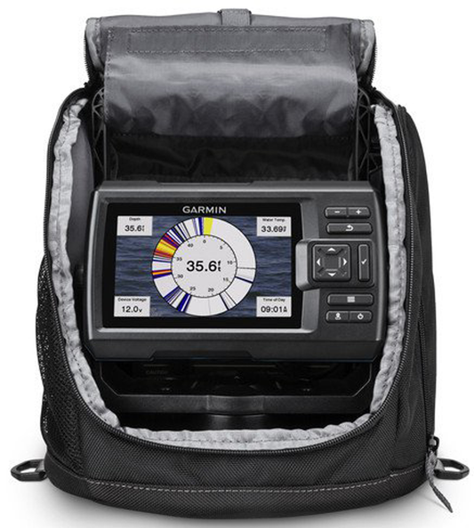 Garrmin Striker Plus 5 Ice Fishing Bundle