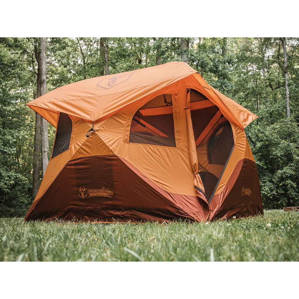 Gazelle Tent T4 Overland Edition - Sunset Orange - GT401SS – Up