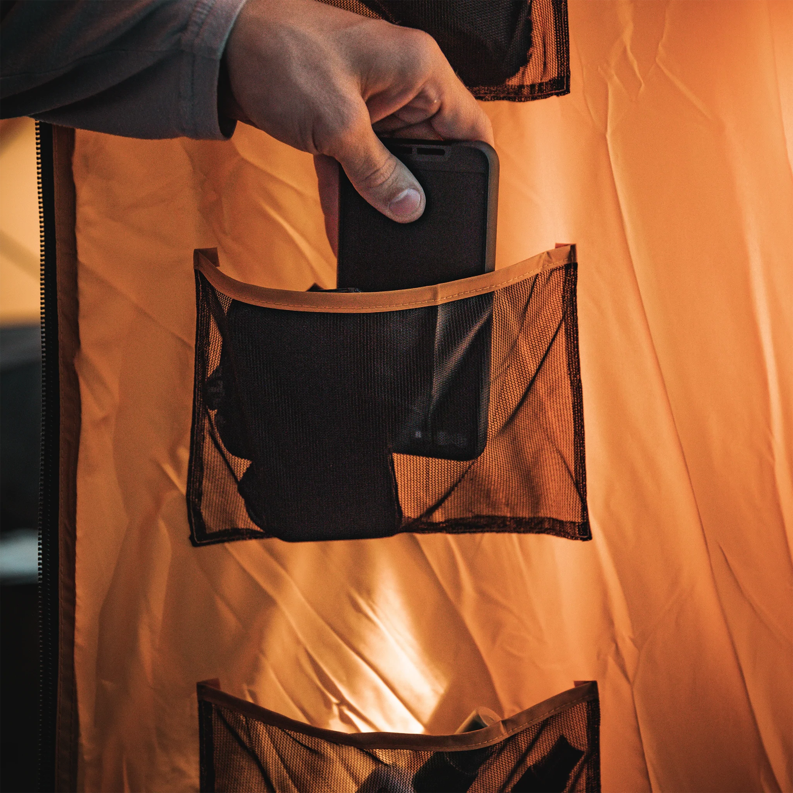 Gazelle T8 Hub Tent - Sunset Orange