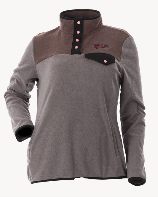 DSG Gianna 2.0 Pullover Smokey Mauve - Solid Smokey Mauve Front