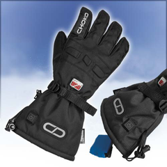 [Color:::Black] Choko Women's Cordura Battery Heated Gloves