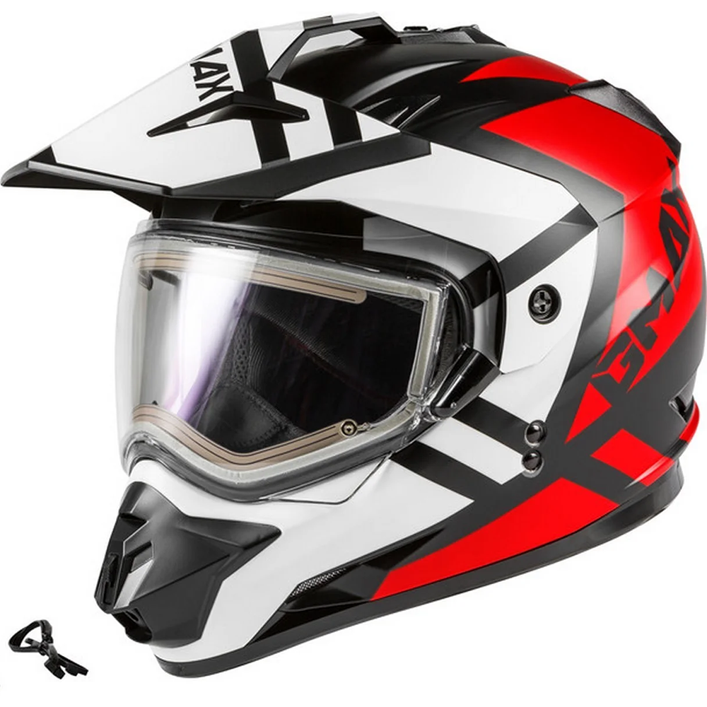 gmax motorcycle helmets shield GMAX GM11S Dual Sport Helmet w/Electric Shield