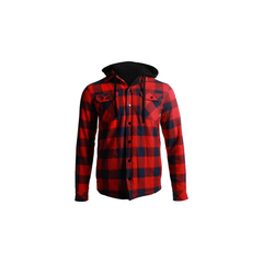 [Color:::Red/Navy] 509 Groomer Flannel Shirt