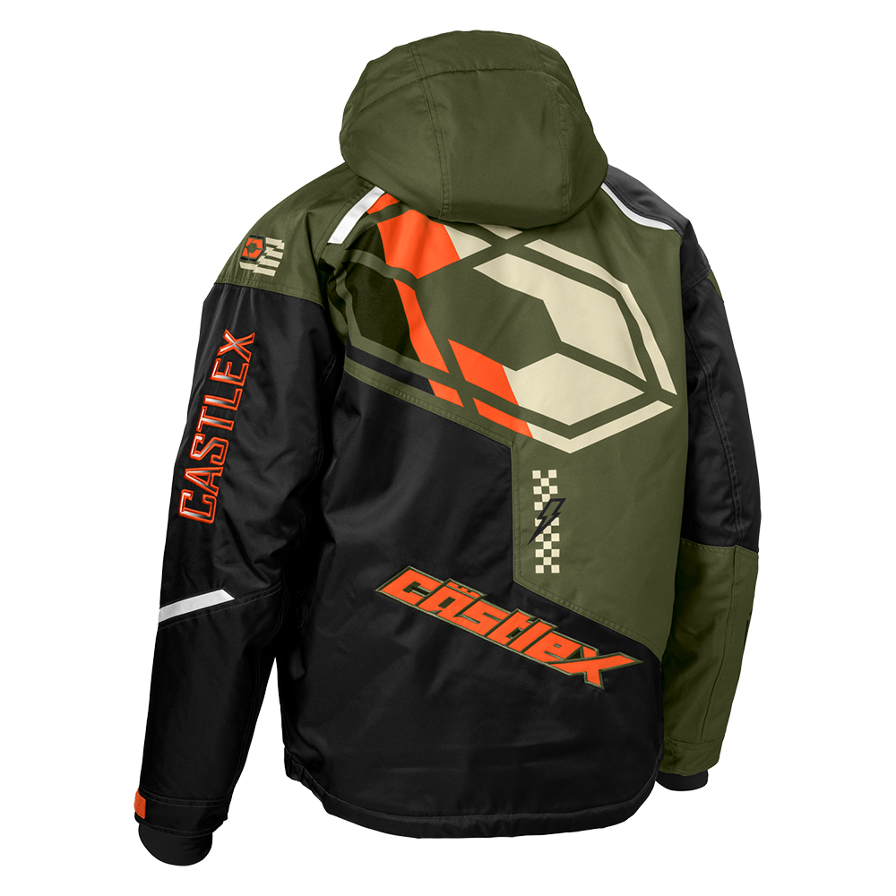 スノーモービル ウエア CastleX Castle X Men's Code Jacket – Up North Sports