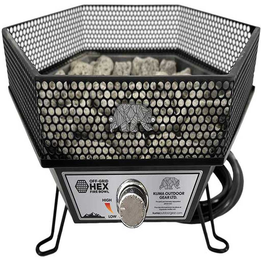 KUMA Off Grid Hex Fire Bowl HEXfire