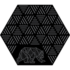 KUMA Hex Striped Peaks Outdoor Mat hexrug