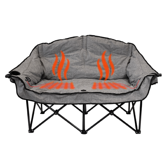 KUMA Bear Buddy Heated Chair - Heather Gray heatherheatedbuddy