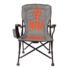 [Color:::Heather Grey] Kuma Switchback Heated Chair with Bluetooth