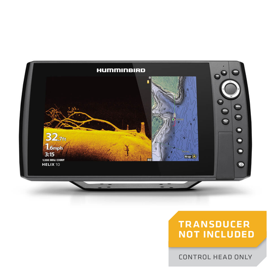 Humminbird 411410-1CHO HELIX 10 CHIRP MEGA DI+ GPS G4N CHO Fish Finder