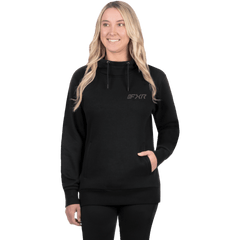 [Color:::Black Ops] FXR Womens Mitered Cotton Pullover Hoodie