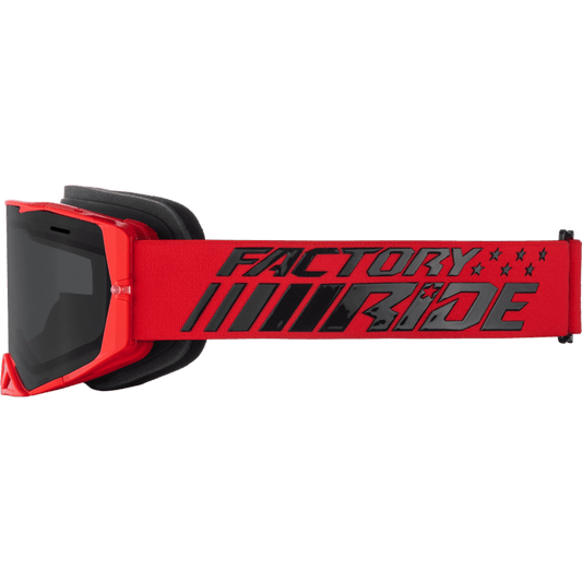FXR Factory Ride Snow Goggle Red