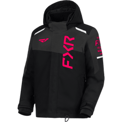 [Color:::Black / Asphalt / Razz] FXR Child Helium Jacket