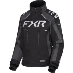 [Color:::Black / Asphalt / White] FXR Womens Adrenaline FX 2-in-1 Jacket