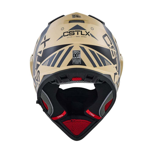  Castle X CX200 Void Dual Sport Helmet with Dual Lens Shield