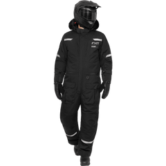 [Color:::Black] FXR Mens Svalbard F.A.S.T. Insulated Monosuit