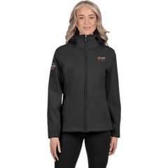 [Color:::Black / Red] FXR Womens Hydrogen Softshell Jacket