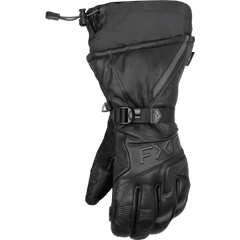 [Color:::Black] FXR Tactic Leather Glove