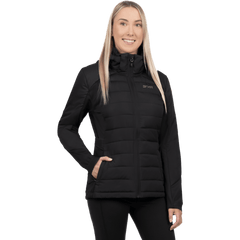 [Color:::Black] FXR Womens Phoenix Windproof Quilted Jacket