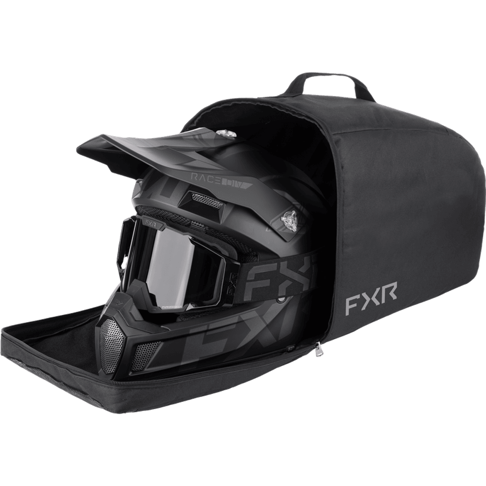 FXR Helmet Bag Black OPS - Soft Helmet Protection – Up North Sports