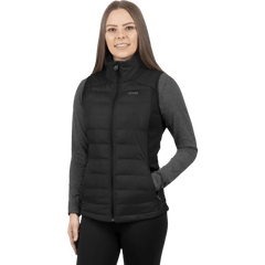 [Color:::Black] FXR Womens Phoenix Windproof Quilted Vest