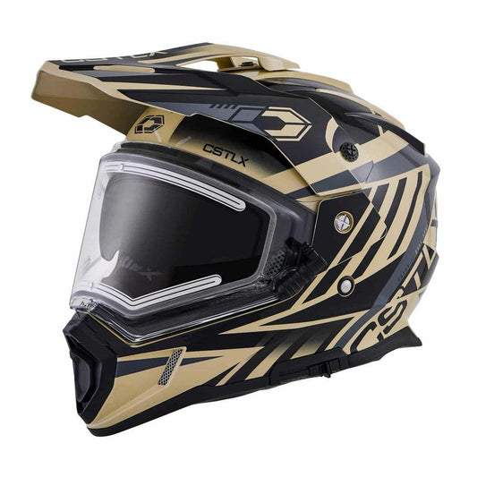  Castle X CX200 Void Dual Sport Helmet with Electric Dual Lens Shield