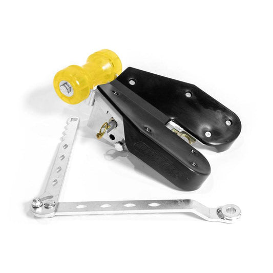 Drotto XD375B Catch-N-Release Boat Latch with Bow Roller - Black